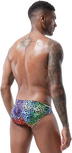 ملابس سباحة MIZOK للرجال مثيرة منخفضة الارتفاع مطبوعة على شكل زهور سريعة الجفاف بيكيني ملابس سباحة in Kuwait