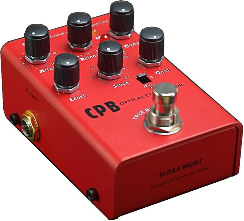 Optical Compressor Pedal for Electric Guitar and Bass Compressor Effects Pedal and Booster Pedal for Electric Guitar CP Booster Pedal BLOKAMUGT in Saudi Arabia
