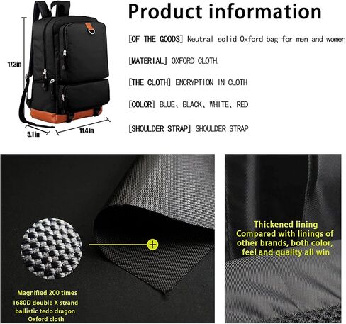 Basketball Player Backpack Casual Travel Bookbag Multifunction Large Capacity Lightweight Fans Rucksack(Black-1) in Saudi Arabia