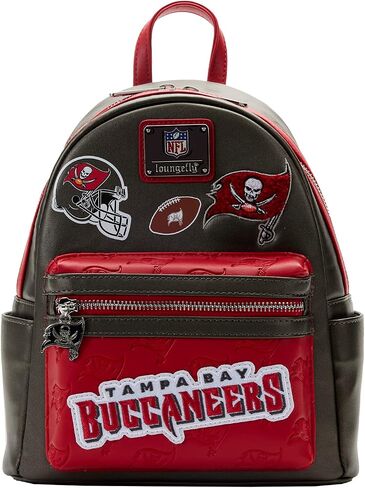 Loungefly NFL: Tampa Bay Buccaneers Backpack with Patches in Saudi Arabia