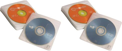 Case Logic CDS-120 سعة 120 قرص مضغوط ProSleeve Pages (أبيض) in Saudi Arabia