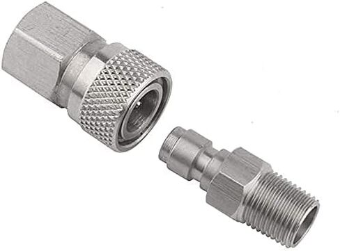 محول تعبئة كرات الطلاء من Universal Foster سريع القطع، تركيبات أدوات الهواء PCP HPA (1/8 NPT FM - 8 مم FM) in Kuwait