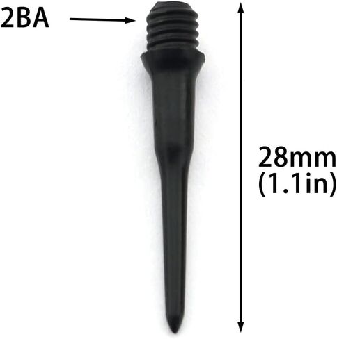 DGHAOP نقاط رمي السهام 180 قطعة 2BA خيط نقاط رمي السهام البلاستيكية مجموعة نصائح رمي السهام الناعمة 36 قطعة × 5 ألوان (أسود/أحمر/أزرق/أصفر/أخضر) in Kuwait