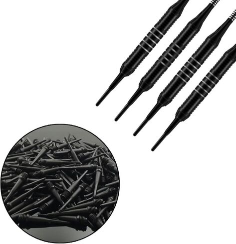 DGHAOP نقاط رمي السهام 180 قطعة 2BA خيط نقاط رمي السهام البلاستيكية مجموعة نصائح رمي السهام الناعمة 36 قطعة × 5 ألوان (أسود/أحمر/أزرق/أصفر/أخضر) in Kuwait