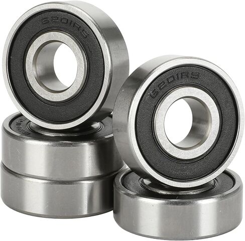 GREHUA Front and Rear Wheel Bearing for Baja Motorsports 97cc Doodle Bug Coleman CT100U CC100X KT196 Motovox MBX10 MBX11 Classic 80cc 105cc Realtree RT100 RT200 Mini Bike Go Kart Parts 6201RS in Saudi Arabia