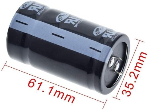 10 مكثفات فائقة 500F 2.7V 35X60mm مناسبة لمكثفات مقوم السيارات in Kuwait