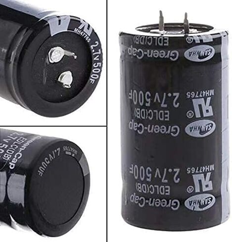 10 مكثفات فائقة 500F 2.7V 35X60mm مناسبة لمكثفات مقوم السيارات in Kuwait