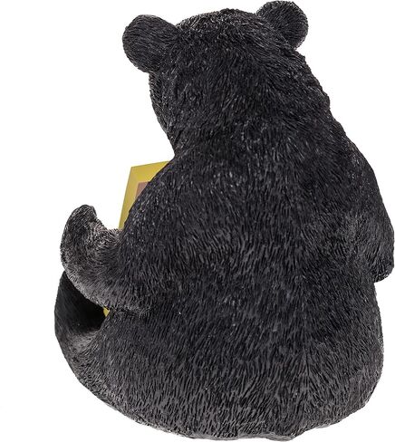 حامل ملاحظات Pine Ridge Black Bear Post It، موزع ملاحظات ملون بعد ذلك، ملحقات مكتب الحياة البرية الريفية ديكور الطاولة in Kuwait