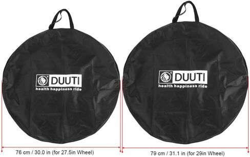 Duuti Bike ycle Wheel Carrying Package Bags Mtb Cycling Road Mountain Bike Wheels Bags Box Case Wheelset Bag Accessories(29In) Double Bike 29. Wheel Carrier Double Bike 29. Wheel Carrier in Saudi Arabia
