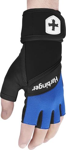 Harbinger Training Grip Wristwrap Weight Lifting Gloves, Unisex in Saudi Arabia