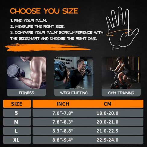 قفازات رفع الأثقال، قفازات تمرين راحة اليد من جلد البقر شديدة التحمل مع دعم لفافات المعصم، حماية كاملة لراحة اليد ومقابض سيليكون وقفازات الصالة الرياضية لرفع الأثقال والرفع الميت والتمرين in Kuwait