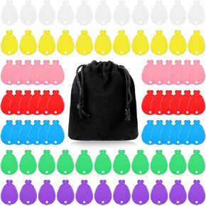 Lenwen 80 Pcs Plastic Balloon Weights Colorful Weights for Balloons for Birthday Party Christmas Wedding Celebration Decoration(Star Shaped)