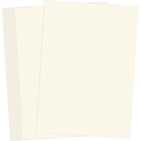 Heavyweight 130 lb White Cardstock Thick Paper - 50 Sheets - A4-350gsm - Heavy Cover Cardstock for Business Card, Card Making, Invitations, Arts and Crafts