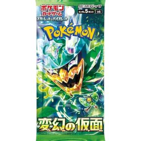 Pokémon (1 Pack) Card Game Mask of Transformation Booster Pack (5 Cards Per Pack) Japanese ver