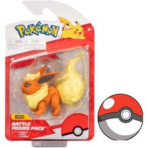 Pokemon Clip N Go Battle Feature Figure Set and Action Ready (Flareon)