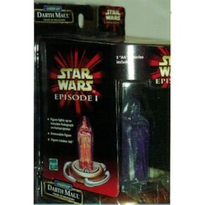 Star Wars: Episode 1 Deluxe > Holographic Light-Up Darth Maul Action Figure