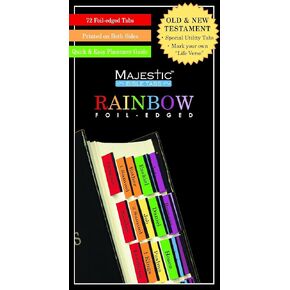 Majestic Rainbow Bible Tabs