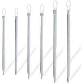 6 Pcs Yarn Needle Tapestry Needles Large-Eyed Nylon Thread Rope Threader Yarn Thread Weaving Tools Wool Needle Knitting Needle Yarn Sewing Needle Sewing Knitting Needles for Crochet(2.0mm 2.5mm 3.0mm)