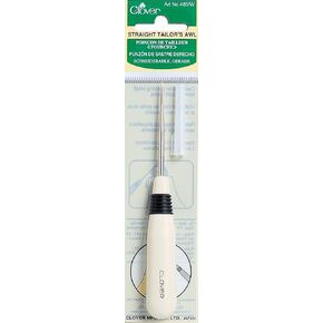 clover Straight Tailors Awl, #128, White