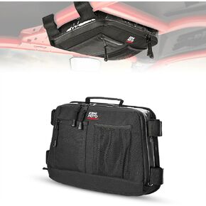 KEMIMOTO X3 Roof Storage Bag, Electric Device Tablet Holder Overhead Bag Compatible with 2017-2024 Can-Am Maverick X3 Max RS DS Turbo R, Black