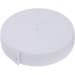 Elastic Knit Stretch Band Spool - 1 Inch x 30 Yard Springy DIY Band for Crafting, Sewing