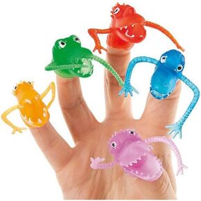 20 Pcs Finger Puppets Monster Finger Puppet Hand Puppets Toys for Party Favors Fun Puppet Shows Schools Playtime Finger Puppets Monster Puppet (Random Pattern)