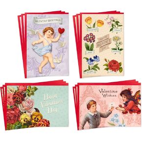 Hallmark 'Twas the Night Before Christmas Card Assortment with Keepsake Box (12 Cards with Envelopes)