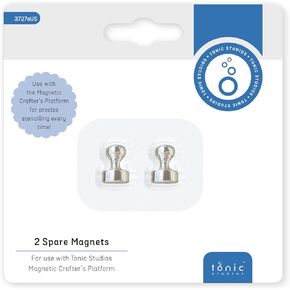 Tonic Studios Crafter's Platform Magnet Pack-2/Pkg, Silver