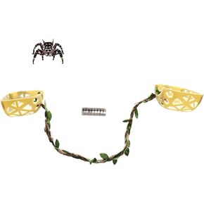 Jumping Spider Enclosure Accessories, Jumping Spider Habitat Hide with Magnet and Moss, Insect Hideout for Terrarium, Insect Terrarium Accessories for Jumping Spider