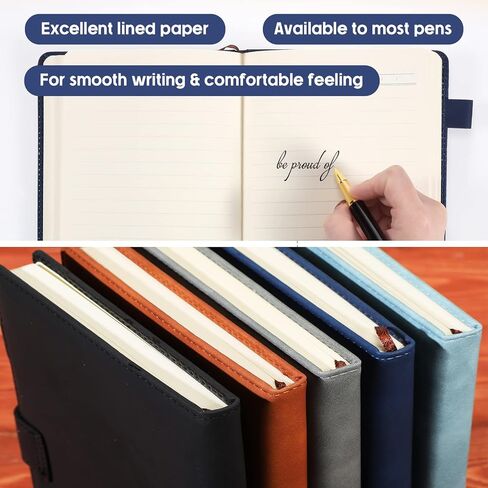 Roowest 20 Pcs Team Gifts for Employees Thank You Bulk Gifts A5 Leather Notebooks May You Proud of The Work You Do Journals for Christmas Client Gifts Volunteer Appreciation(5 Color,Proud) in Saudi Arabia