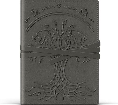 Koogel Leather Writing Journal, 6 x 8 Inch Leather Bound Notebook for Women Men Travel Journal for Sketch Artist Brown in Saudi Arabia