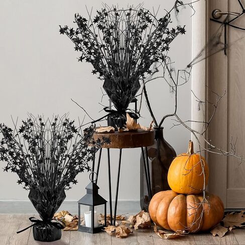 Crowye 3 Pieces Metallic Foil Spray Centerpiece Christmas Party Star Table Decoration Burst Centerpieces Winter Table Centerpieces for Birthday New Year Party Holiday(Gold) in Saudi Arabia