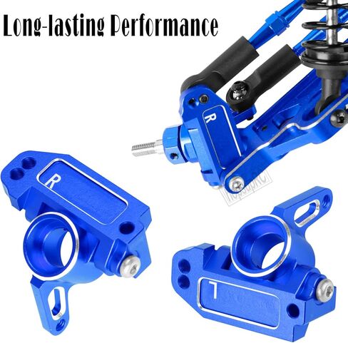 ترقية أجزاء لـ 1/10 Slash VXL 2WD/Slash 2WD، نظام تعليق أمامي خلفي من الألومنيوم وأذرع وكتلة عجلة وكتل توجيه وحاملات محور كعب خلفي، أحمر، (فقط لـ Slash) in Saudi Arabia