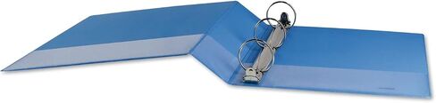 Universal UNV20733 11 in. x 8.5 in. 2 in. Capacity 3 Rings Slant D-Ring View Binder - Light Blue in Saudi Arabia