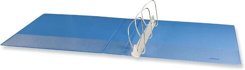 Universal UNV20733 11 in. x 8.5 in. 2 in. Capacity 3 Rings Slant D-Ring View Binder - Light Blue in Saudi Arabia