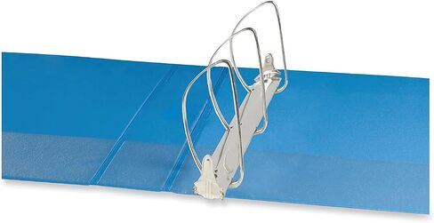 Universal UNV20733 11 in. x 8.5 in. 2 in. Capacity 3 Rings Slant D-Ring View Binder - Light Blue in Saudi Arabia