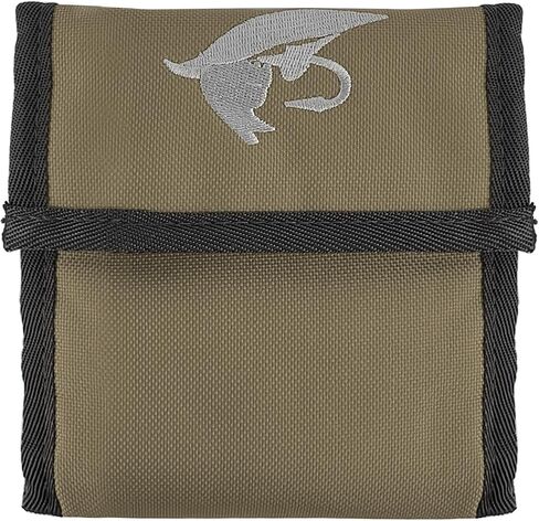Aventik 10 Pockets Fishing Tackle Binder LeaderTippet Line Leader Wallet | Leader Case Tippet Storage Fly Fishing Great for Pre-Tied Carp and Catfish Rigs in Kuwait