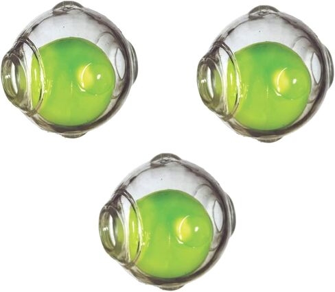 Chase 'n Chomp Dog Amazing Squeaker Ball Toy for Pets, Clear, 3.5 Inch, All Breed Sizes in Saudi Arabia