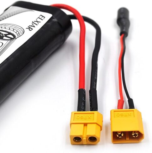 (2-Pack) 8.4V 3000mAh Ni-MH Battery with XT60 Plug and Balance Charger Replacement for 1/10 Brushed Radio Control Boats, 2WD and 4WD Cars, Trucks & Buggies in Saudi Arabia