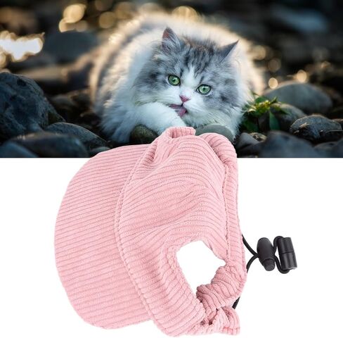 Dog Baseball Cap, Adjustable Dog Outdoor Sport Sun Baseball Hat Visor Sunbonnet Outfit with Ear Holes for Puppy Small Medium Large Dogs (S) in Saudi Arabia