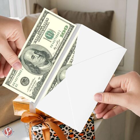 Happy Holidays Envelopes w/Blank Cards for Notes – Money, Check, Currency Holder, Christmas New Year Greeting for Cash, Coins, Presents, Gift Cards | 3-5/8 x 6-1/2" | 25 per Pack (Happy Holidays) in Saudi Arabia