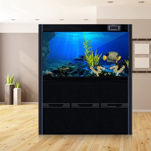 pocreation حوض السمك خلفية الزينة الأسماك، خلفية خزان الأسماك 10 جالون quarium خلفية لاصقة عالم البحار خلفية ملصق التلفزيون خلفية الصورة خلفية، خلفية للأسماك طويل القامة 10 جالون in Saudi Arabia