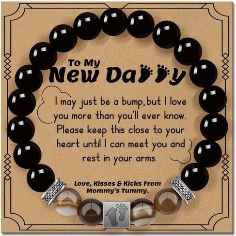 Amazing Dad To Be Gifts, Unique Bracelet Gifts for New Dad for Father's day, New Dad Gifts for Men, Gender Reveal Gifts for Dad to Be, Dad Gifts for New Dad in Saudi Arabia