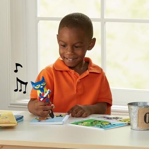 Educational Insights Hot Dots Jr. Pete The Cat - Kindergarten Rocks Set with Interactive Pen Included, 200+ Multi-Subject Activities, Homeschool & Kindergarten Readiness Learning Workbooks, Ages 5+ in Saudi Arabia