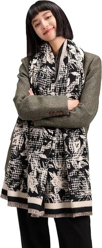 Large Pashmina Shawls & Wraps for Women Extra Long Soft Cashmere Feel Throw Womens Fall Scarfs Shawls and Wraps for Wedding… in Saudi Arabia