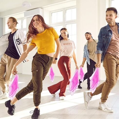 PATIKIL Dance Scarves, Juggling Scarves for Play Magic Music Activity Juggling Dressing in Saudi Arabia