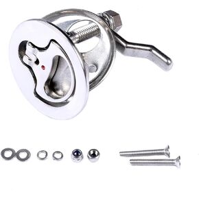 Flush Boat Cam Latch Marine D-Handle Compression Latch Stainless Steel Hatch Lock