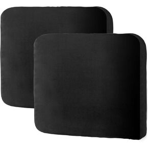2 Pcs Gel Seat Cushion Covers, Replacement Cushion Covers, Car Seat Cushion Covers, Machine Washable (Only Covers, 16.5 x 14.5)