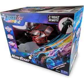 R/C - Neon Giant Truck - Customizable LED Car - 2.4GHz 1:10 Scale Remote Control