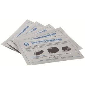 UBICON Cleaning Cards for Thermal Printers (25 Cards) - Presaturated with Quick Drying Solution to Clean 4in Receipt Paper Thermal Printers (10)